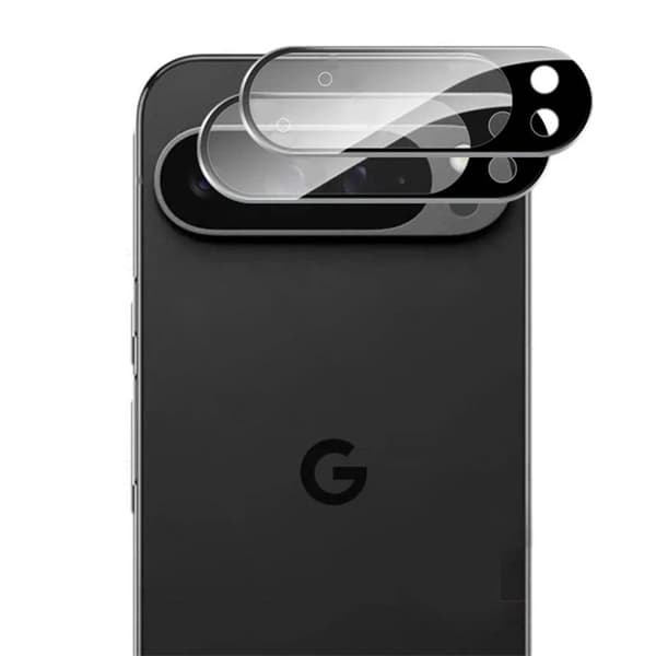 2-pak Kameralinseglass Google Pixel 9 Pro XL - Svart