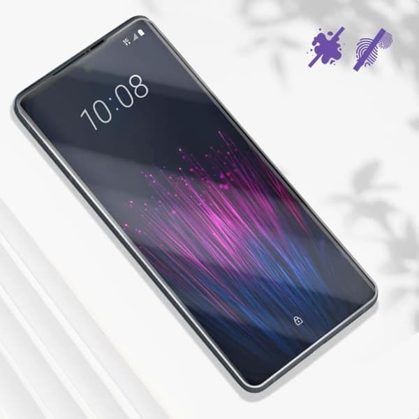 Härdat glas för HTC U24 Pro 9H Hårdhet Anti-Scratch Anti-Fingerprint Transparent