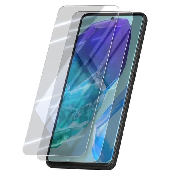 Härdat glas - Samsung - Galaxy M55 - 9H hårdhet - Antireflex - Set om 2