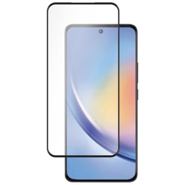 Skärmskydd för Samsung Galaxy A35 i 2,5D härdat glas med SmartFrame BigBen Connected Transparent