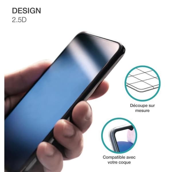 Skärmskydd för Xiaomi Redmi Note 13 Pro Plus i 2.5D härdat glas BigBen Connected Transparent