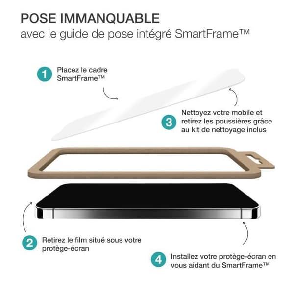 Skärmskydd för Xiaomi Redmi Note 13 Pro Plus i 2.5D härdat glas BigBen Connected Transparent