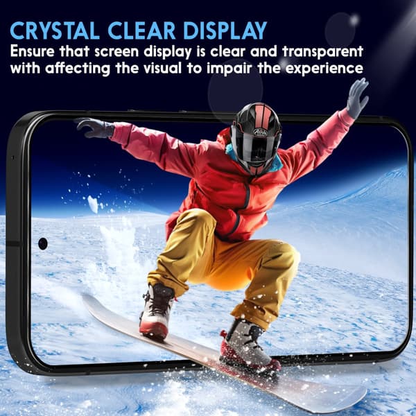 1-Pack Google Pixel 9 Skärmskydd - Härdat Glas 9H - Super kvalitet 3D