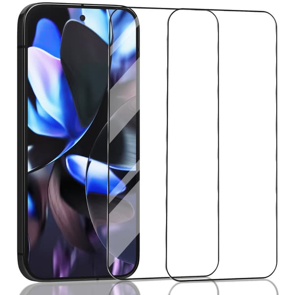 2-Pack Google Pixel 9 5G Skärmskydd - Härdat Glas 9H - Super kvalitet 3D