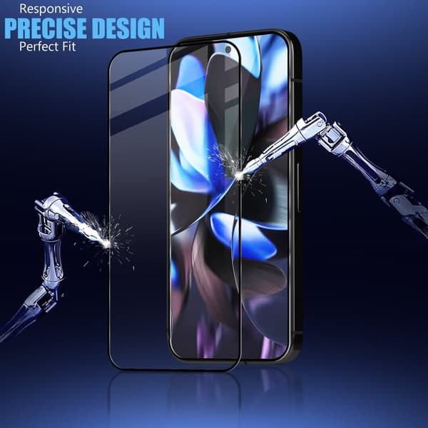 2-Pack Google Pixel 9 Pro Skärmskydd - Härdat Glas 9H - Super kvalitet 3D