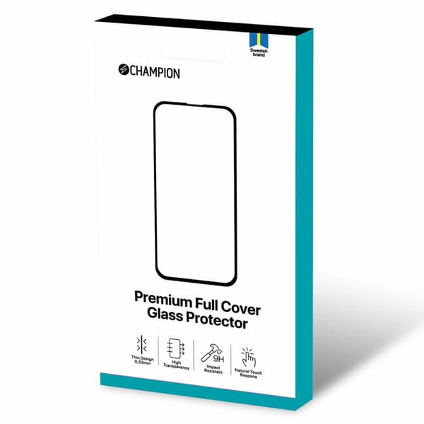 Skærmbeskytter iPhone 16 Pro Sort