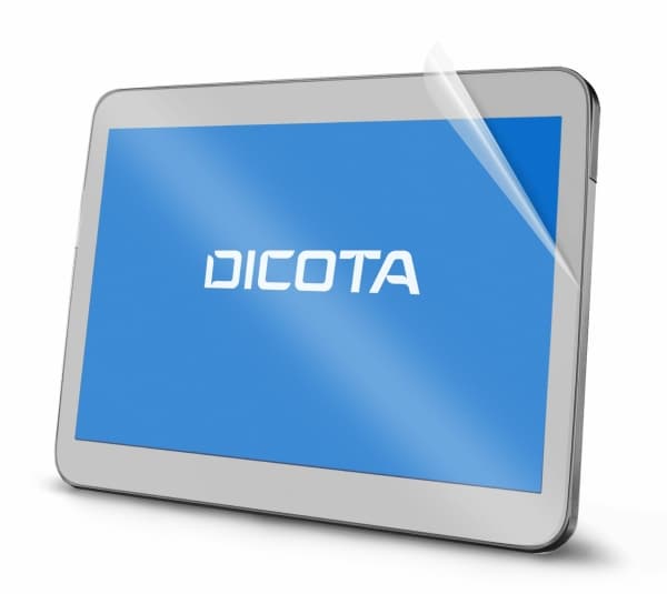 DICOTA - Skjermbeskyttelse for nettbrett - 3 H, selvklebende - film - gjennomsiktig