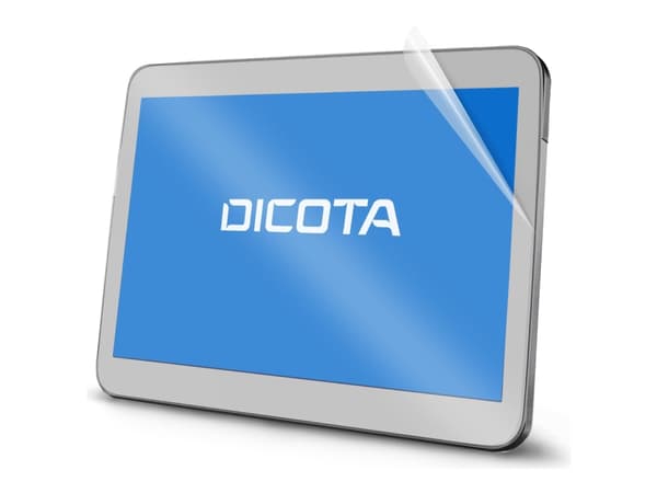 DICOTA - Skjermbeskyttelse for nettbrett - 3 H, selvklebende - film - gjennomsiktig