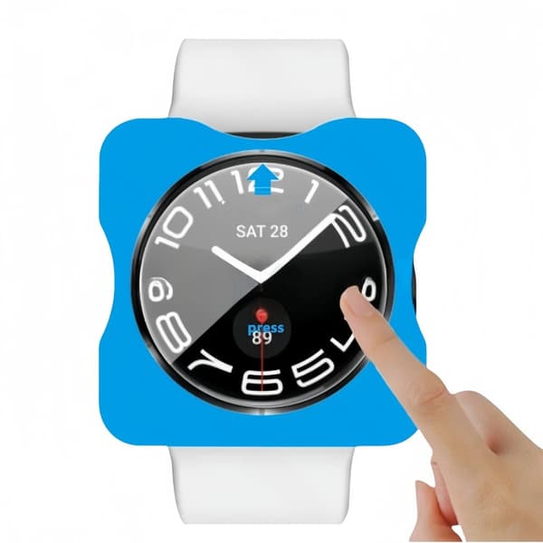INF Skärmskydd i härdat glas för Samsung Galaxy Watch (2-pack) Samsung Galaxy Watch 7 Ultra
