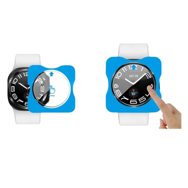 INF Skærmbeskytter i hærdet glas til Samsung Galaxy Watch (2-pack) Samsung Galaxy Watch 6 40mm