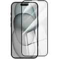 Miniatyrbild 1 av 4: Skyddsglas - AVIZAR - iPhone 16 Plus - Keramisk Härdat Glas - Full Lim - 0,3 mm Tjocklek