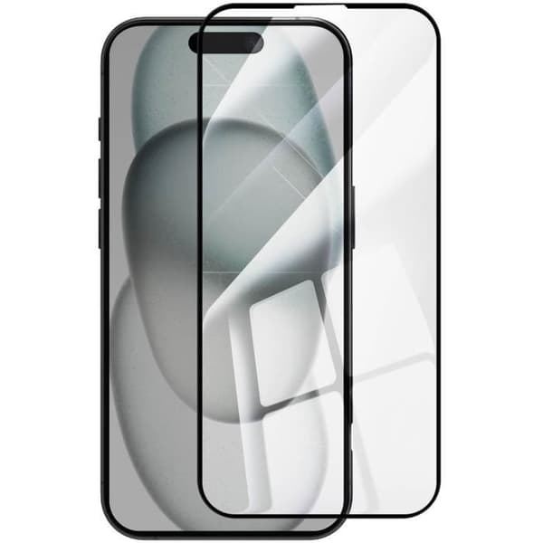 Skyddsglas - AVIZAR - iPhone 16 Plus - Keramisk Härdat Glas - Full Lim - 0,3 mm Tjocklek