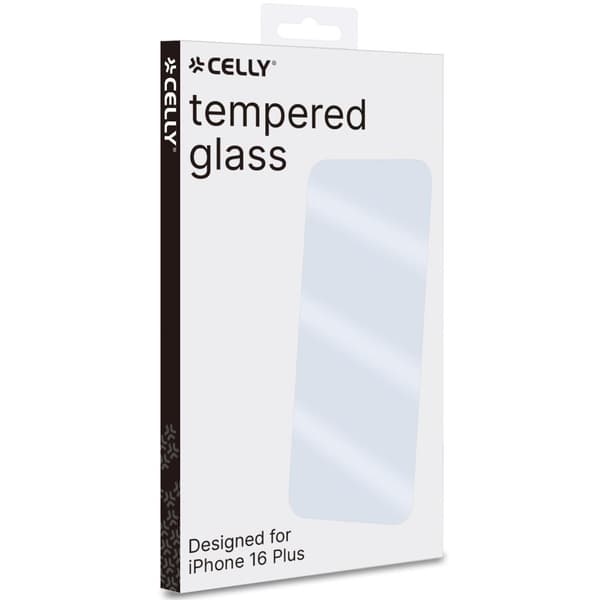 Easy Screen Protector iPhone 16 Plus i hærdet glas