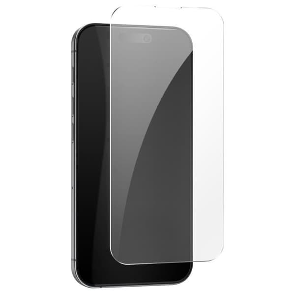 Härdat glas - BLUESTAR - iPhone 16 Plus - 9H hårdhet - Anti-repa - Rundade kanter