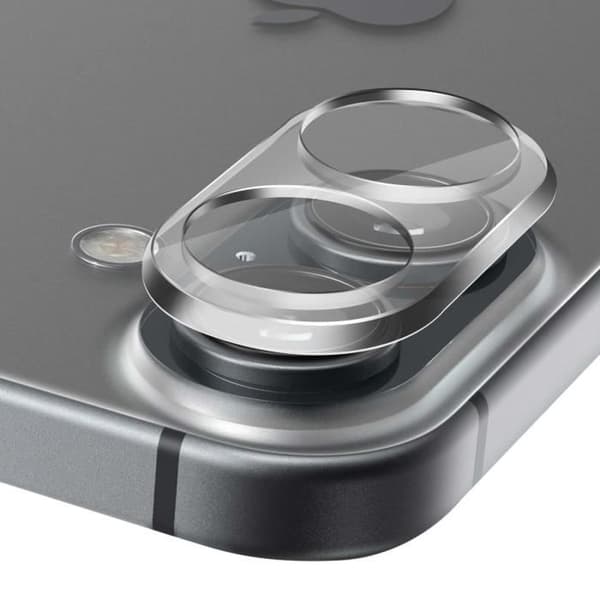 Härdat glas kamera - AVIZAR - iPhone 16 - Hårdhet 9H - Total skydd - Transparent