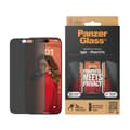 Miniatyrbillede 4 af 4: Panzer Glass Iphone 15 Pro Beskyttelse Af Personlige Oplysninger På Skærmen Transparent
