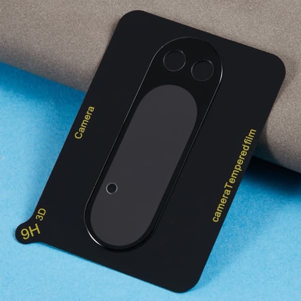 2-PAK SKALO Google Pixel 9 Pro XL 3D Kameralinse Beskyttelsesglas - Sort
