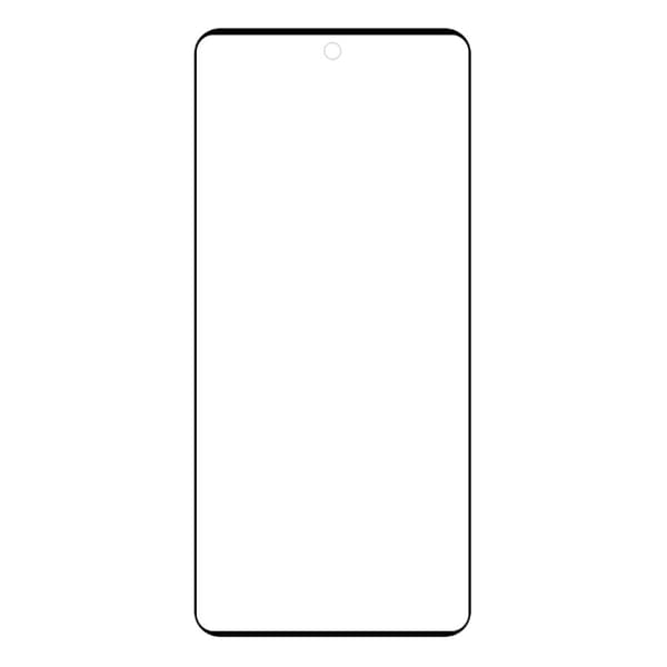 2-PACK SKALO Motorola Moto G85 5G Heltäckande Skärmskydd Härdat Glas - Svart