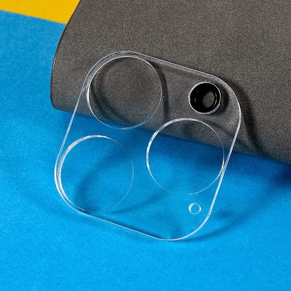 SKALO iPhone 16 Pro 3D Kameralinse Beskyttelsesglas - Gennemsigtig