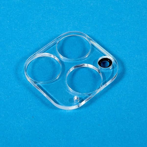 SKALO iPhone 16 Pro 3D Kameralinse Beskyttelsesglas - Gennemsigtig