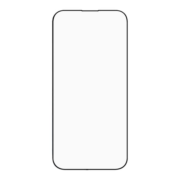 2-PACK SKALO iPhone 16 Plus Heltäckande Skärmskydd Härdat Glas - Svart