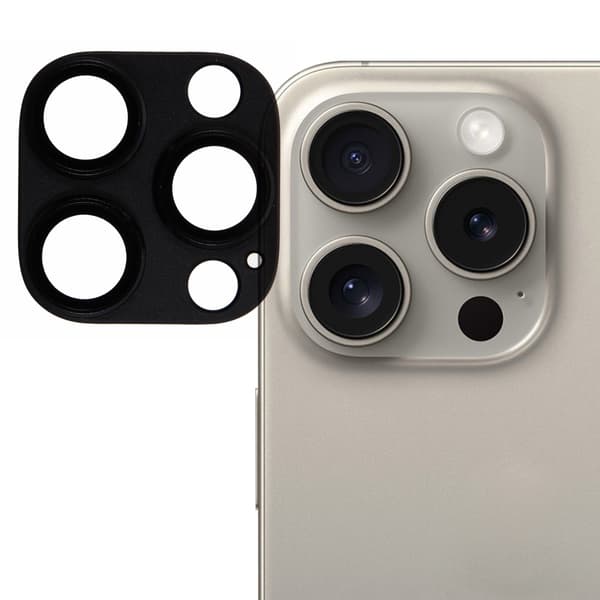 2-KPL SKALO iPhone 16 Pro Max 3D -panssarilasit kameroille - Läpinäkyvä
