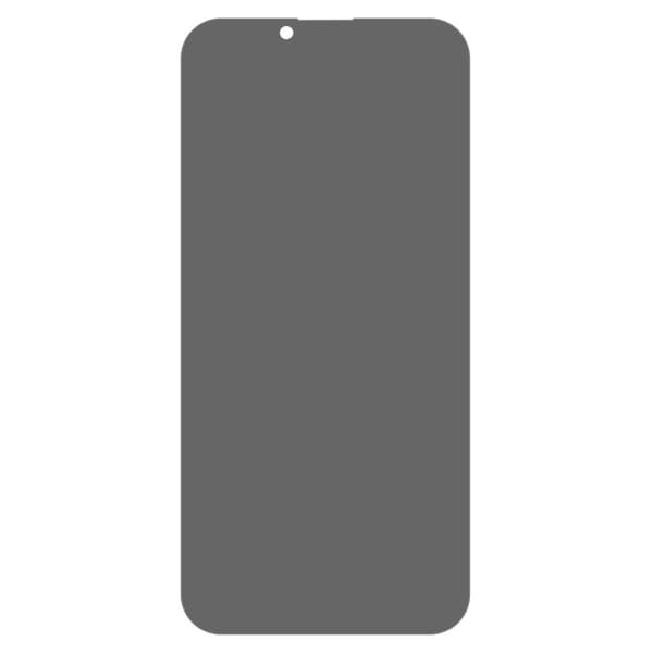 2-PAK SKALO iPhone 16 Privacy Hærdet Glas Skærmbeskyttelse - Sort