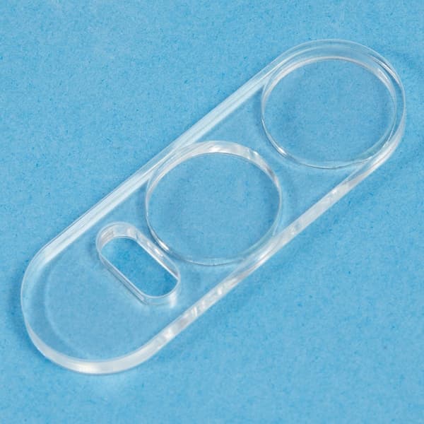 SKALO OnePlus Nord CE4 Lite 5G 3D Linsskydd/Kameraskydd Härdat Glas - Transparent
