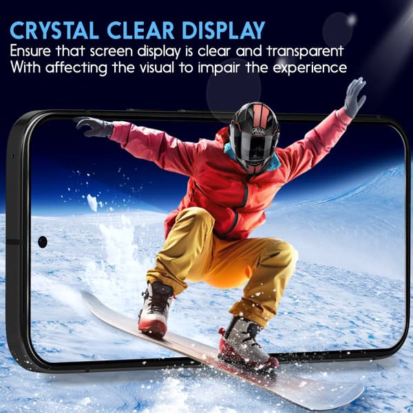 2-Pack Google Pixel 9 Pro Xl Skärmskydd & 2-Pack linsskydd - Härdat Glas 9H - Super kvalitet 3D