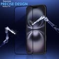Miniatyrbild 6 av 7: 2-Pack Iphone 16 5G Skärmskydd & 2-Pack linsskydd - Härdat Glas 9H - Super kvalitet 3D