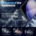 Miniatyrbild 4 av 7: 1-Pack Samsung S23 Fe Skärmskydd & 1-Pack linsskydd - Härdat Glas 9H - Super kvalitet 3D