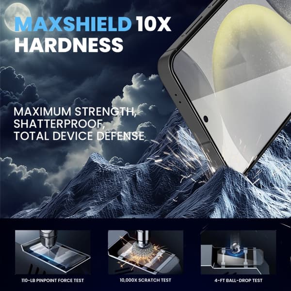 2-Pack Samsung S24 Plus Skärmskydd & 1-Pack linsskydd - Härdat Glas 9H - Super kvalitet 3D