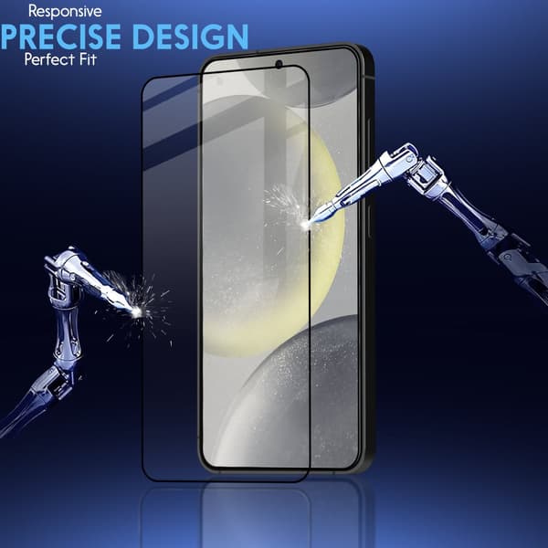 2-Pack Samsung S24 Plus Skärmskydd & 1-Pack linsskydd - Härdat Glas 9H - Super kvalitet 3D