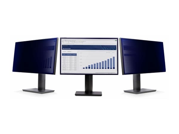 StarTech.com 24-inch 16:10 Computer Monitor Privacy Screen, Hanging Acrylic Filter, Quick-Install Security Shield, Monitor Screen Protector, +/- 30 D