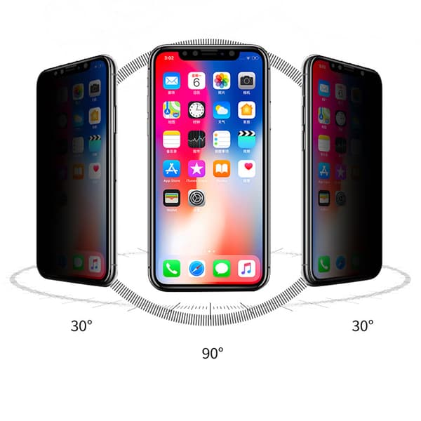 INF Anti-Spy skærmbeskytter til iPhone (2-pack) iPhone 15 Plus