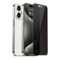 Miniatyrbild 1 av 11: 2-PACK iPhone 16 Pro Max Privacy Härdat glas 0.26mm 2.5D 9H