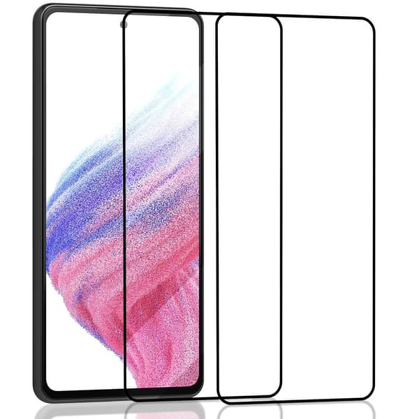 2-Pack Samsung A53 Skärmskydd - Härdat Glas 9H - Super kvalitet 3D