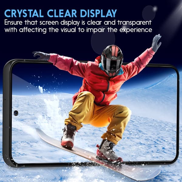 2-Pack Samsung S23 Plus Skärmskydd - Härdat Glas 9H - Super kvalitet 3D