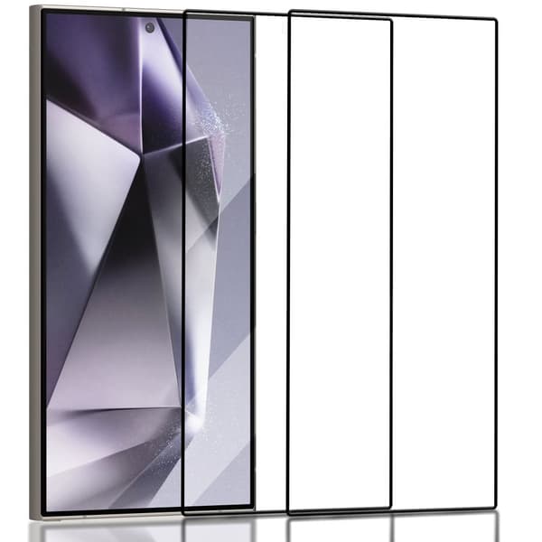 2-Pack Samsung S24 Ultra Skärmskydd - Härdat Glas 9H - Super kvalitet 3D