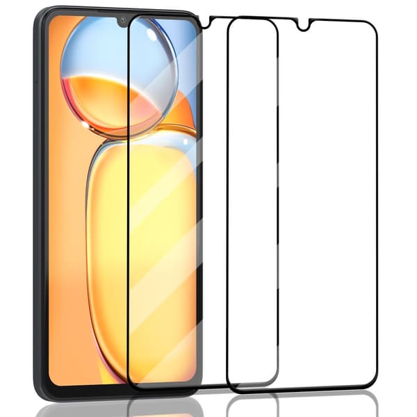 2-Pack Xiaomi Redmi 13C 5G Skärmskydd - Härdat Glas 9H - Super kvalitet 3D