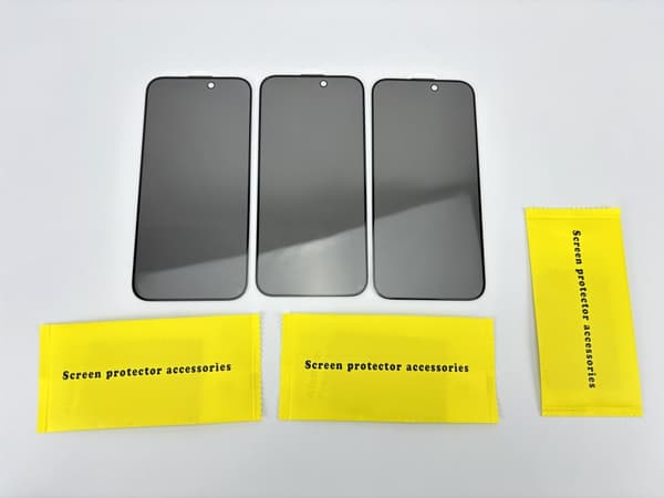 INF 3-Pack Privacy Screen Protector for iPhone - Herdet glass iPhone 15 Pro