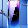 Miniatyrbillede 6 af 7: INF Anti-statisk hærdet glas skærmbeskytter til iPhone iPhone 16 Pro Max