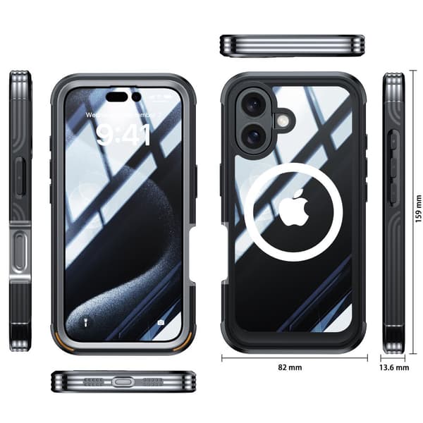 INF Beskyttende deksel til iPhone 16-serien iPhone 16 Pro