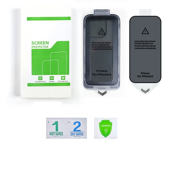 INF Privacy Screen Protector med installasjonssett for iPhone iPhone 16