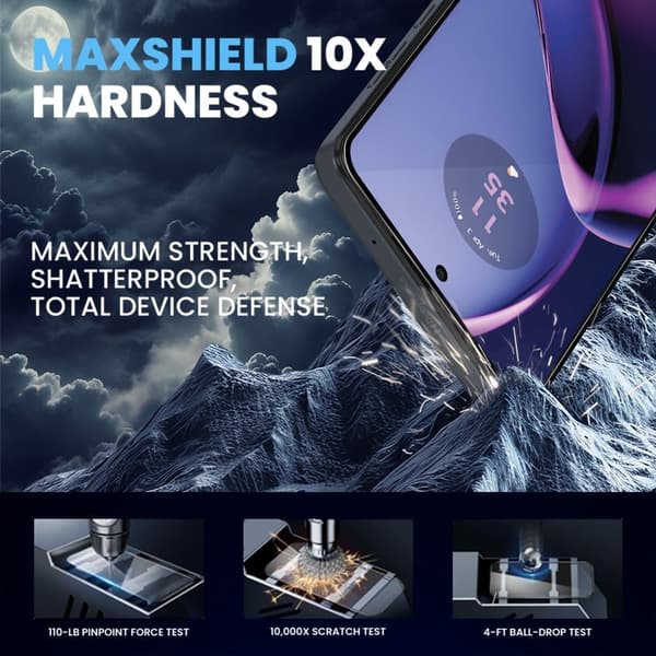 2-Pack Motorola G84 Skärmskydd - Härdat Glas 9H - Super kvalitet 3D