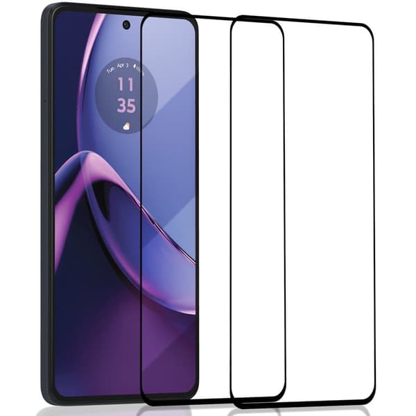 2-Pack Motorola G84 Skärmskydd - Härdat Glas 9H - Super kvalitet 3D