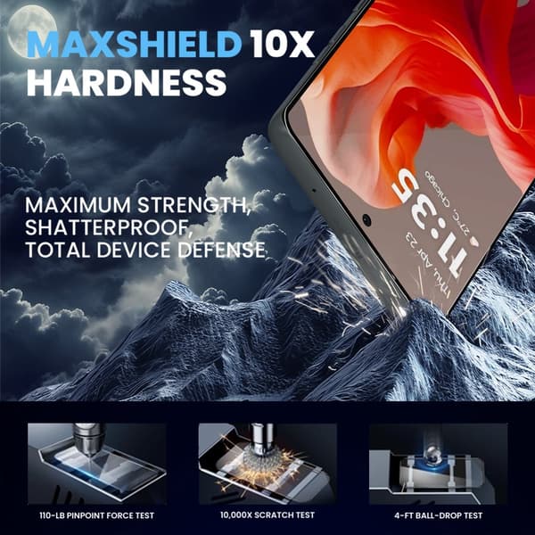 1-Pack Motorola G85 Skärmskydd - Härdat Glas 9H - Super kvalitet 3D