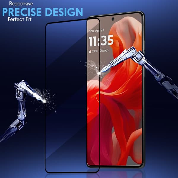 1-Pack Motorola G85 Skärmskydd - Härdat Glas 9H - Super kvalitet 3D