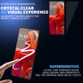 Miniatyrbild 5 av 7: 2-Pack Motorola G85 Skärmskydd & 2-Pack linsskydd - Härdat Glas 9H - Super kvalitet 3D