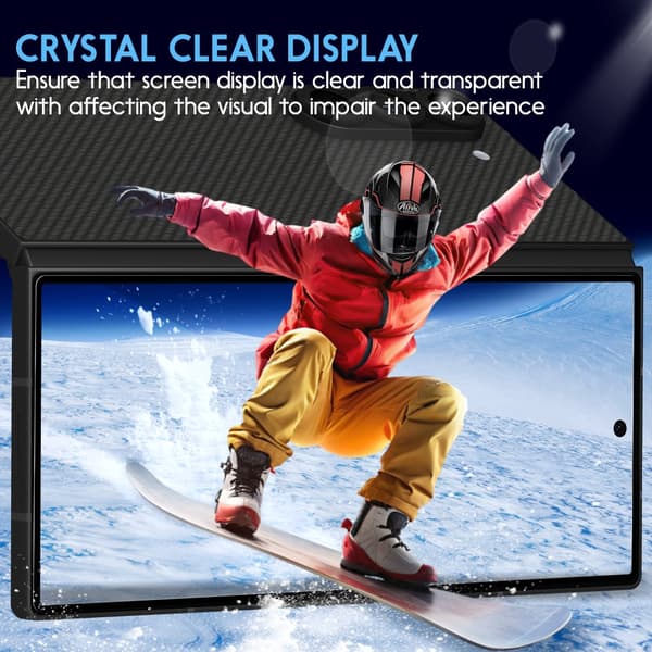 1-Pack Samsung Z Fold 6 Skärmskydd - Härdat Glas 9H - Super kvalitet 3D